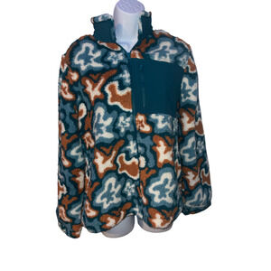 ART CLASS Zip-Up High Pile Fleece Jacket - Unisex Kids Size L 12/14 NWT